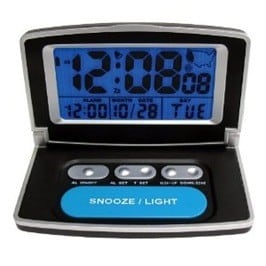 Elgin Folding Travel Alarm Clock