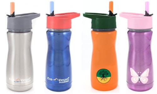 different colored Kids Water Bottle