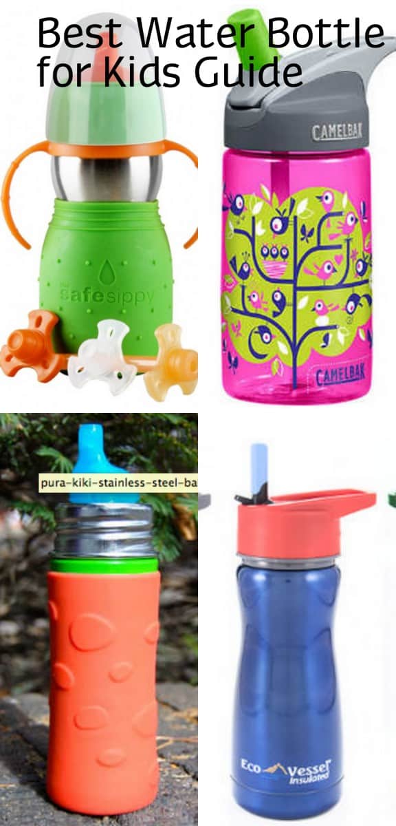 different colored Kids Water Bottle