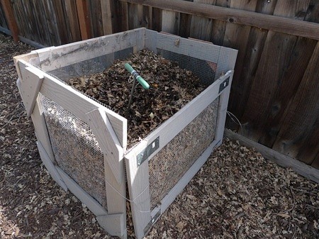 Earth Day Resolutions compost bin
