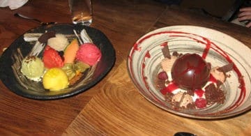 Delicious desserts at Grill Market in Reykjavik