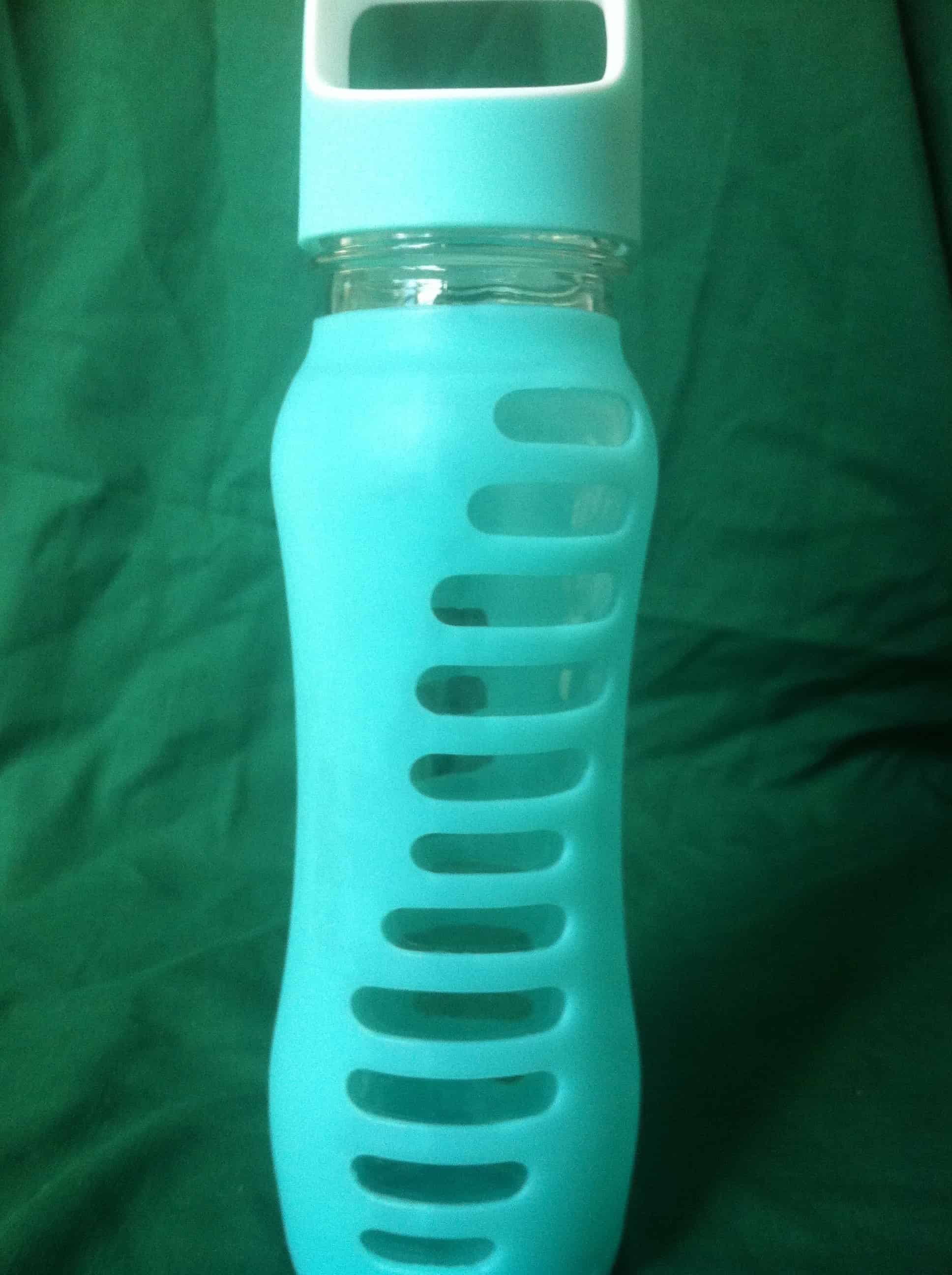 Recycled Glass Water Bottle Eco Vessel Surf vs Zulu Glass